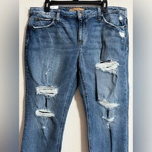 Joe’s Jeans The Billy Crop Boyfriend Slim Crop Size 32 NWT
